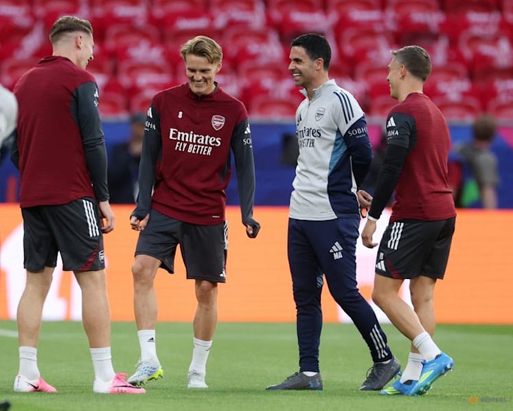 Arteta's Arsenal hungry for history against PSG after title win