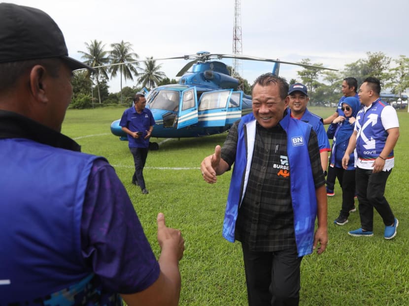 Malaysia GE2022: With helicopter and braving monsoon rain, Sabah’s political heavyweights criss-cross state to woo voters Malaysia GE2022: With helicopter and braving monsoon rain, Sabah’s political heavyweights criss-cross state to woo voters