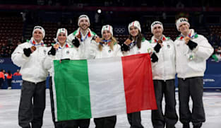 Figure skating-Italy's team bronze lifts hopes of further home-ice success