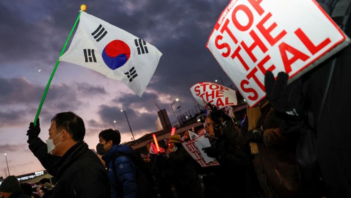 Supporters of arrested South Korean president Yoon draw parallels between his and Trump’s claims of election fraud Supporters of arrested South Korean president Yoon draw parallels between his and Trump’s claims of election fraud