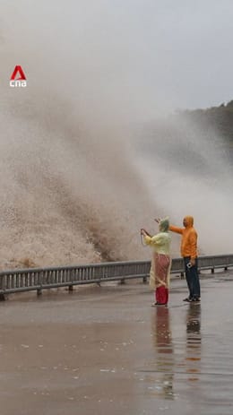 China evacuates over 1 million as Typhoon Dolphin arrives
