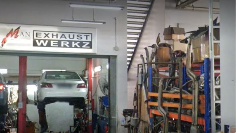 Pengarah bengkel kereta didenda S$6,000, benarkan pekerja ubah suai kenderaan secara haram