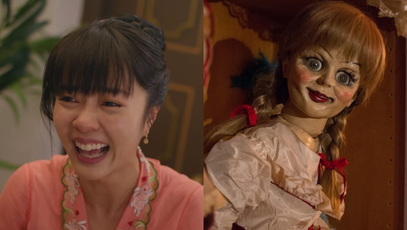 Chantalle Ng Has The Same Maniacal Laugh In Emerald Hill As The Annabelle Doll? Chantalle Ng Has The Same Maniacal Laugh In Emerald Hill As The Annabelle Doll?