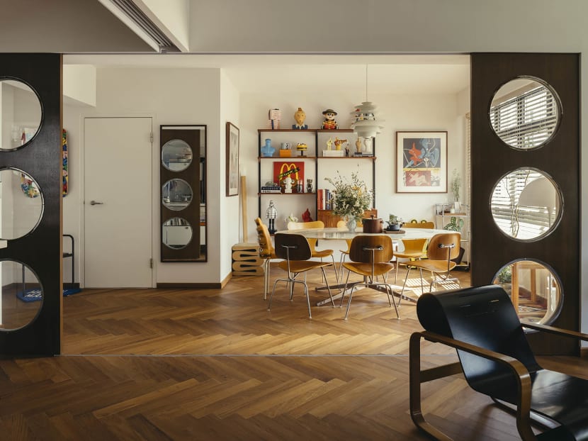 An $80K Reno Turned This BTO Flat Into The Perfect Home To Showcase Owners’ Vintage Furniture & Classic Pieces Collected Over The Years