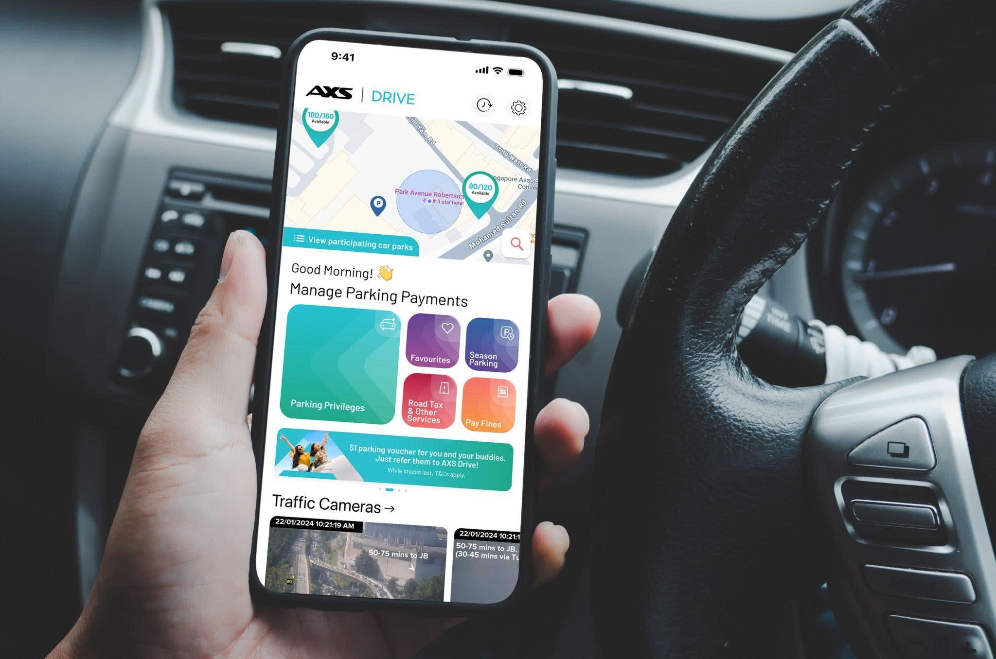 AXS推出应用程序驾车人士无需储存卡也能缴付停车费- 8world