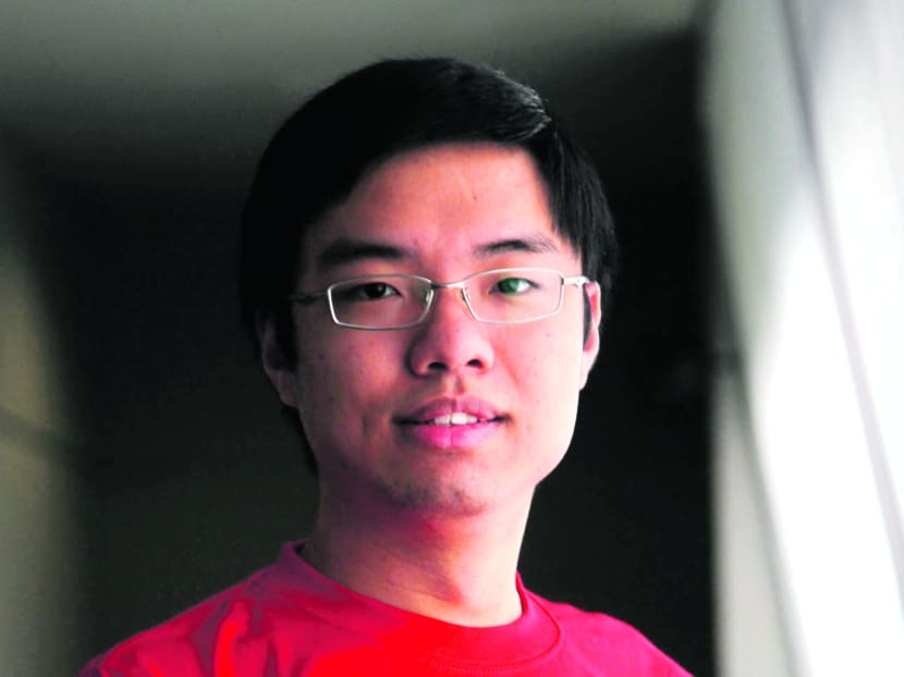 Mr Joshua Sim won NYP’s STAR Gold Award last month. Photo: Don Wong