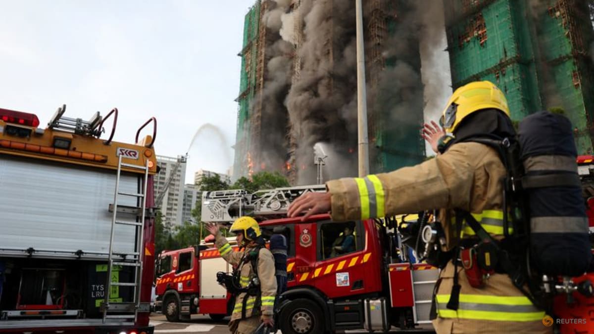 Hong Kong leader John Lee pays tribute to firefighter killed in Tai Po blaze