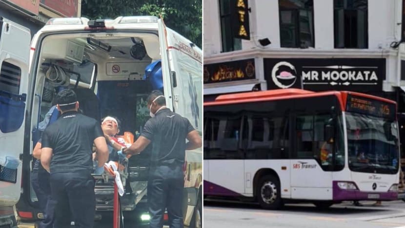 Commuter sustains serious injuries after SBS Transit bus driver applies emergency brakes