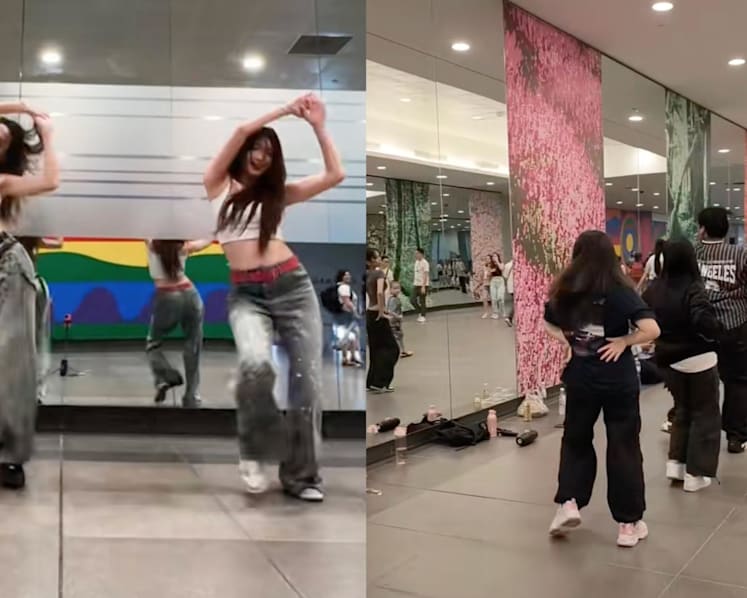Frosted mirrors along Bayfront MRT linkway draw complaints from dancers on loss of rare free space