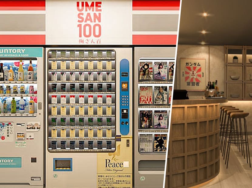 Vending machines hide secret door to dry ramen bar & Japanese 'speakeasy' serving umeshu cocktails