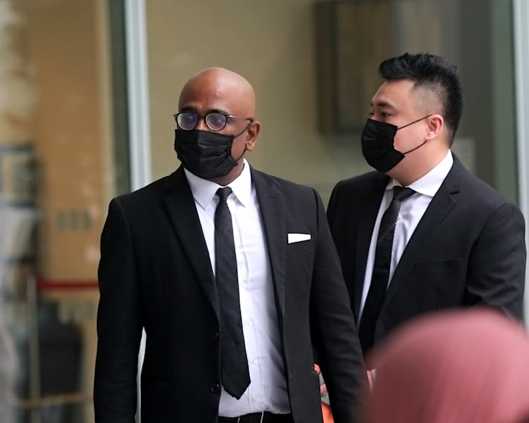 Lawyer M Ravi charged with criminal defamation of Law Minister K Shanmugam in Facebook post