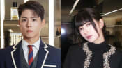 South Korean actors Park Bo-gum and Bae Suzy in Singapore on Mar 27 for Celine event