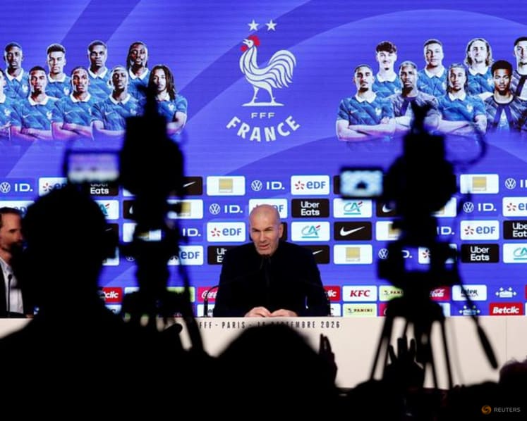 Being managed by Zidane for France is 'like a movie', says Mbappe