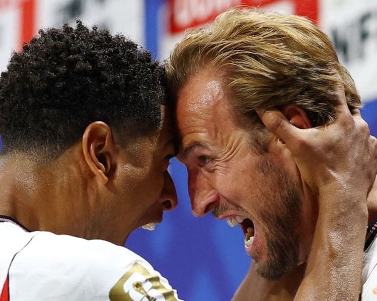 Kane double rescues England in comeback win over DR Congo