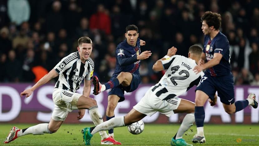 PSG and Newcastle United face playoffs after Champions League draw