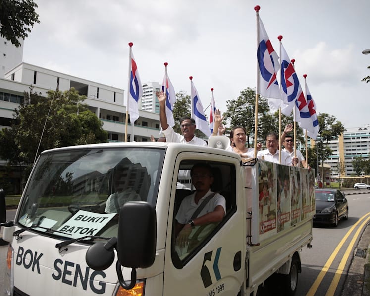PAP and SDP begin thank-you parades