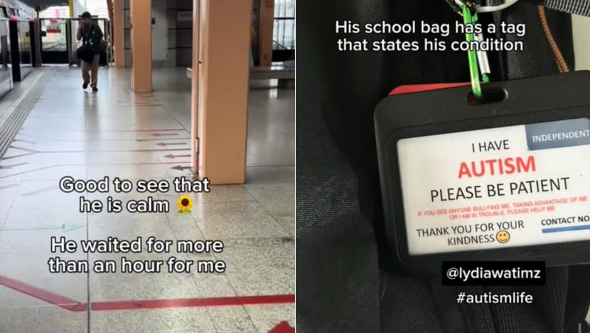 #trending: Teenager who has autism waits an hour at Jurong East MRT Station with no train service, mum goes to his aid