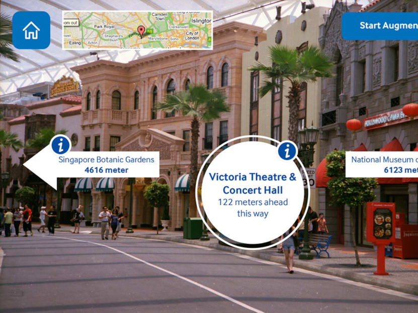 A navigation function using Google Maps which allows you to map your current location to the selected heritage landmarks. Photo: Culture Explorer/Google Play A navigation function using Google Maps which allows you to map your current location to the selected heritage landmarks. Photo: Culture Explorer/Google Play