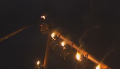 Tradisi pelita panjut di Perak dihidupkan sempena sambutan Hari Raya 