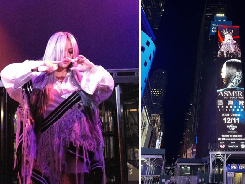 A-Mei&rsquo;s Bartender Beau Has Proud Boyfriend Moment When He Sees Her On A Billboard In New York&rsquo;s Times Square