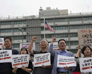 South Korea to send plane for workers detained in US raid at car battery plant