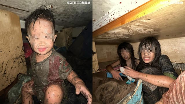“感觉只能等死” 花莲洪水灌入屋 一家四口险溺毙