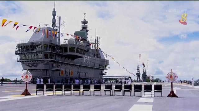 印度第一艘本土建造航空母舰正式投入服务