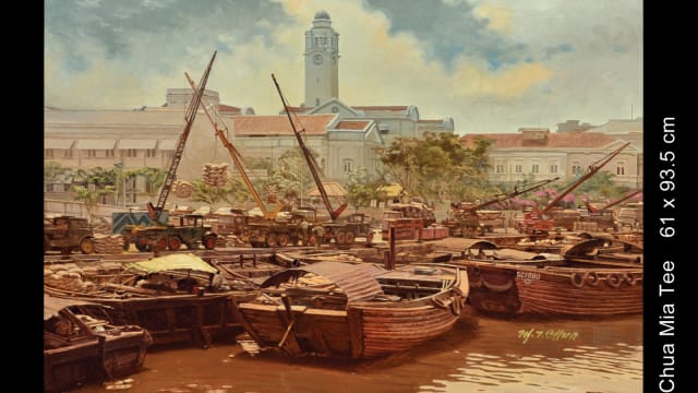 80画家展160狮城百年面貌书画作 公众免费观赏