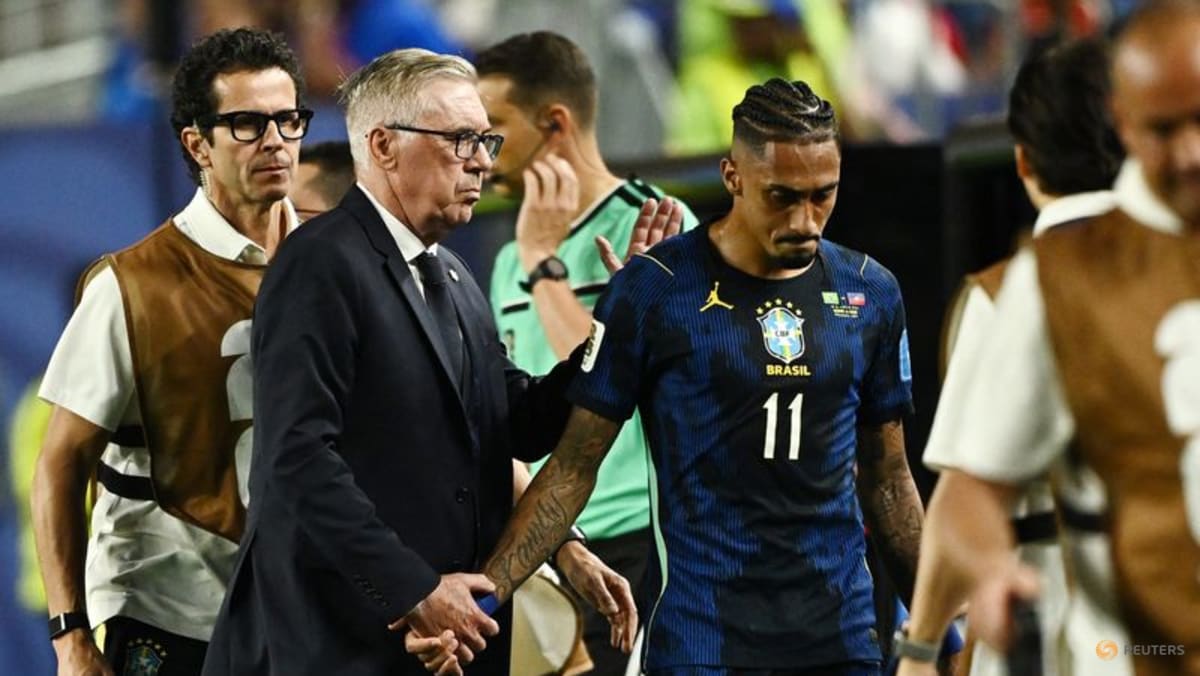Brazil keep faith with injured Raphinha after latest hamstring setback