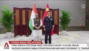 India's defence minister calls for 'permanent solution' to border dispute with China