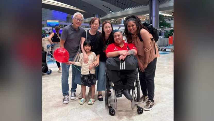 Bekas atlet Paralimpik SG Theresa Goh kini ceburi sukan menembak