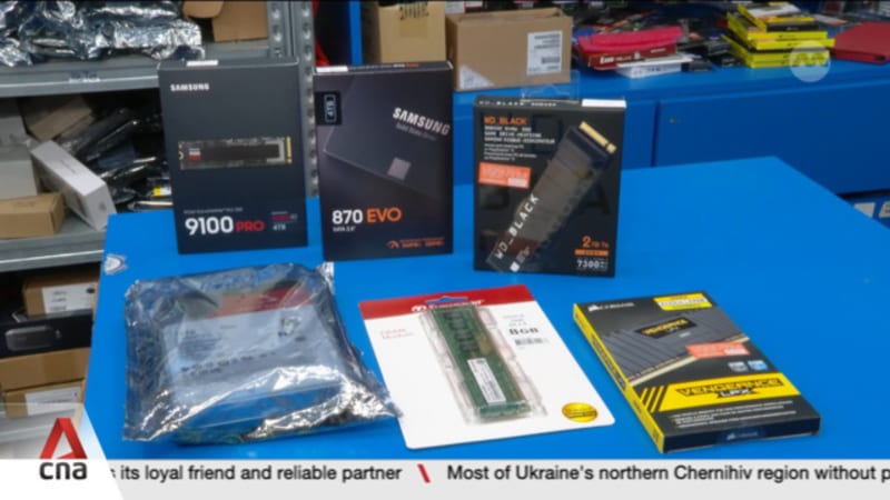 Singapore firms see longer wait times for memory and storage component parts 