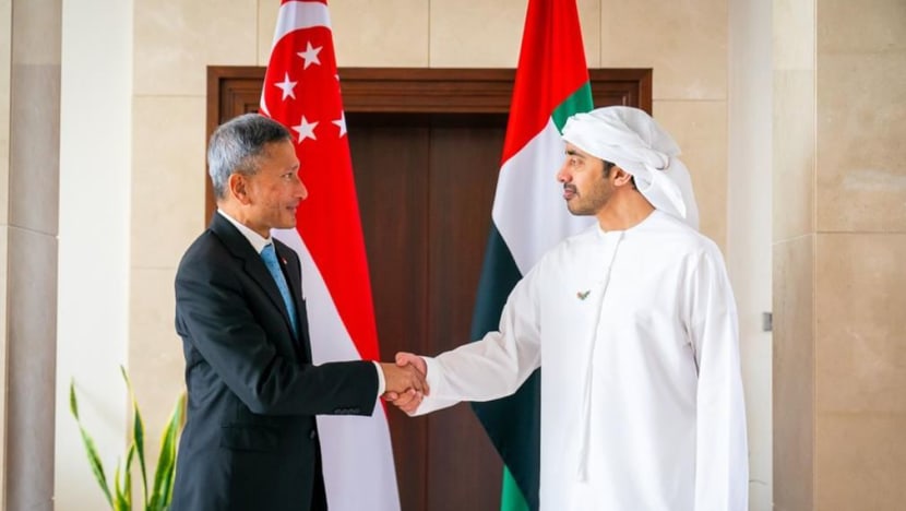 Vivian Balakrishnnan singgah di UAE dalam lawatan kerja ke Timur Tengah