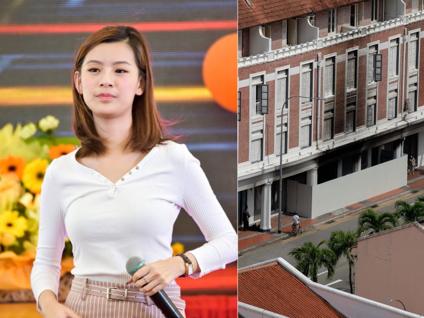 Ms Raybe Oh Siew Huey, who was engulfed in flames after running into the fire of her boyfriend's burning car on Feb 13, 2021, is now in the Singapore General Hospital's high-dependency ward. Ms Raybe Oh Siew Huey, who was engulfed in flames after running into the fire of her boyfriend's burning car on Feb 13, 2021, is now in the Singapore General Hospital's high-dependency ward.