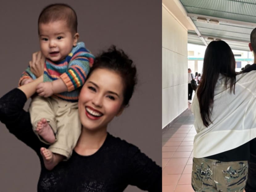 Zoe Tay’s eldest son heads to Pulau Tekong for National Service