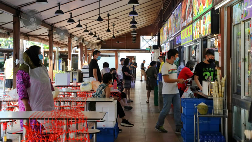 Interactive map showing participating hawkers and merchants added to CDC vouchers website