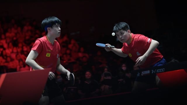 WTT新加坡大满贯赛：中国男子双打组合夺冠