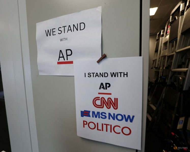 US judge weighing Trump's White House ban on media outlets