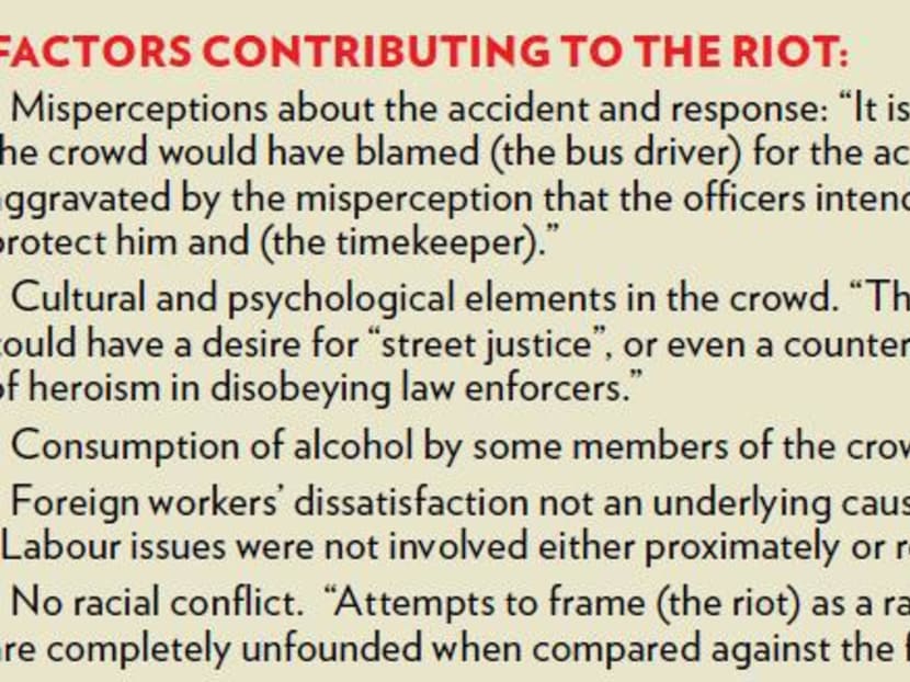 Main spark of Little India riot was accident: Inquiry panel