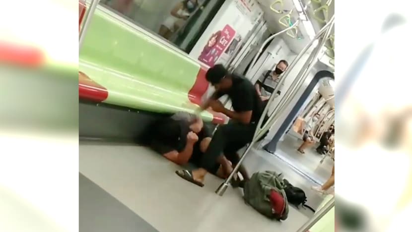 Alleged assault on MRT train: Man, 40, arrested for public nuisance, investigated for voluntarily causing hurt