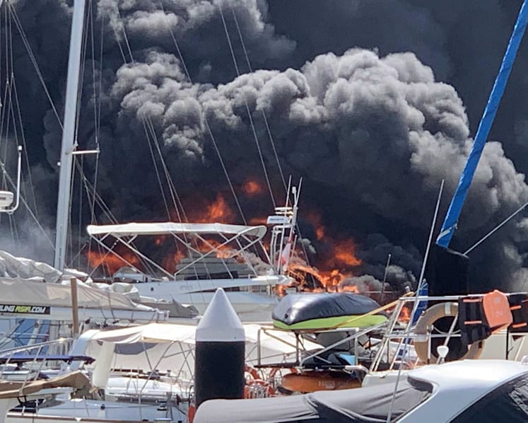 Boat catches fire at Keppel Bay, no reported injuries: SCDF