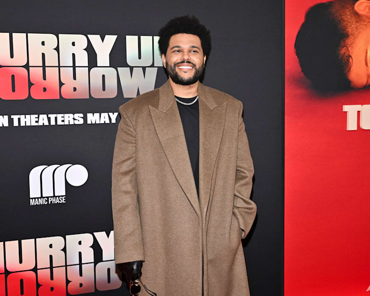 Singer-actor The Weeknd is 'brainstorming' end of his stage name