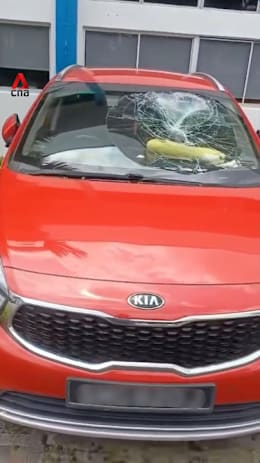 52-year-old man arrested after multiple vehicles found with smashed windshields in Jurong West