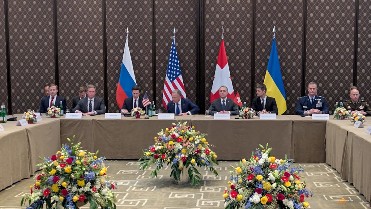 Ukraine war talks end in Geneva, neither side signals progress