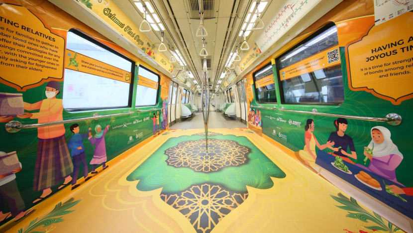 Naik kereta api bertema Hari Raya mulai hari ini hingga 2 Jun