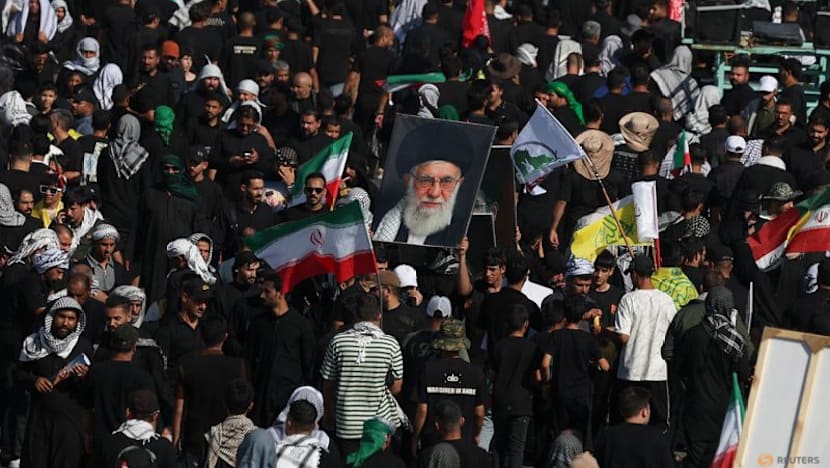 Vast crowds mourn Khamenei in Iraq's holy cities