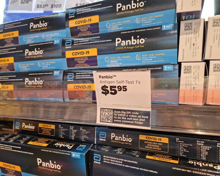 Supplies from Singapore’s stockpile of ART kits released to retailers last week amid shortage: MOH