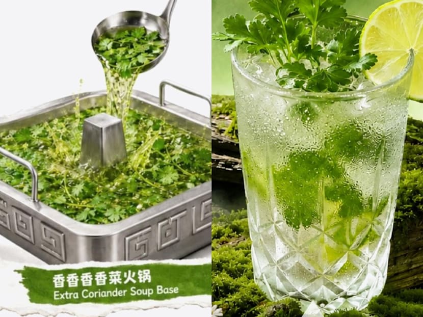 Haidilao Singapore launches coriander-themed menu with hotpot broth, drinks and more