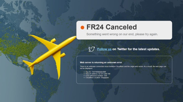 太多人追踪佩洛西专机 Flightradar24网站当机