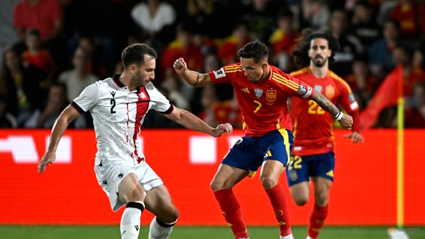 Spain beat Georgia 2-0 to edge closer to World Cup spot